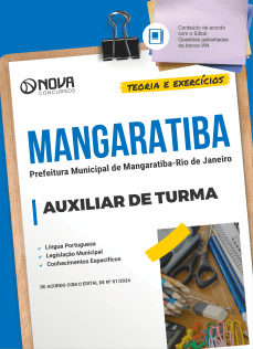 Apostila Prefeitura de Mangaratiba - RJ em PDF 2024 - Auxiliar de Turma