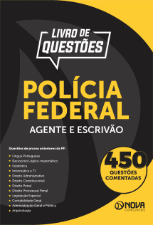 450 Questões Comentadas da PF - Agente e Escrivão em PDF