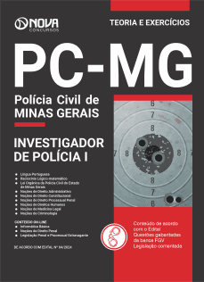 Apostila Polícia Civil - MG 2024 - Investigador