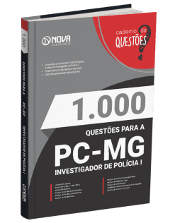 Livro 1.000 Questões Gabaritadas Polícia Civil - MG - Investigador de Polícia I