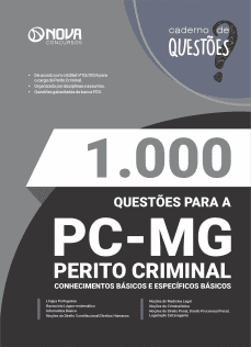 1.000 Questões Gabaritadas Polícia Civil - MG - Perito Criminal - Conhecimentos Básicos e Específicos Básicos em PDF