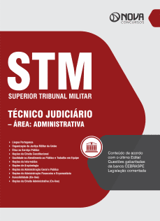 Apostila STM 2024 - Técnico Judiciário - Área Administrativa