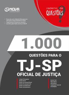 Livro 1.000 Questões Gabaritadas TJ-SP - Oficial de Justiça