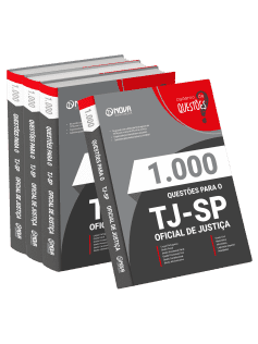 Livro 1.000 Questões Gabaritadas TJ-SP - Oficial de Justiça