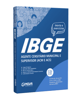 Apostila IBGE 2024 - Agente Censitário Municipal (ACM) e Agente Censitário Supervisor (ACS)