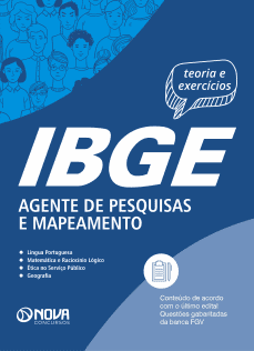 Apostila IBGE em PDF 2024 - Agente de Pesquisa e Mapeamento