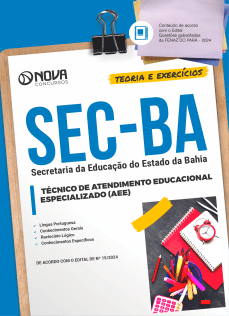 Apostila SEC-BA em PDF 2024 - Técnico de Atendimento Educacional Especializado (AEE)