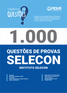 Livro 1.000 Questões Gabaritadas do Instituto SELECON