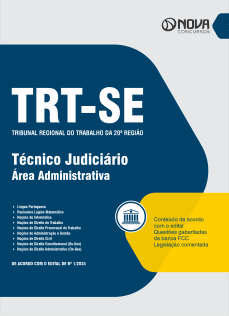 Apostila TRT-SE 2024 - Técnico Judiciário - Área Administrativa