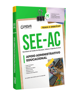 Apostila SEE-AC 2024 - Apoio Administrativo Educacional