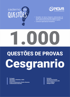 1.000 Questões Gabaritadas CESGRANRIO em PDF