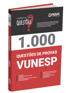 Livro 1.000 Questões Gabaritadas da Vunesp