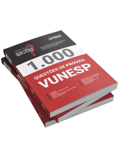 Livro 1.000 Questões Gabaritadas da Vunesp