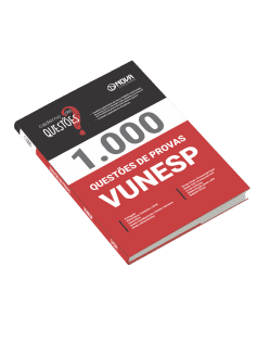 Livro 1.000 Questões Gabaritadas da Vunesp