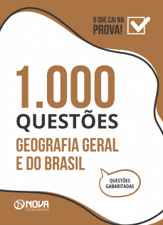 1.000 Questões Gabaritadas Geografia Geral e do Brasil em PDF