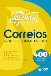 400 Questões Comentadas dos Correios - Agente de Correios - Carteiro em PDF