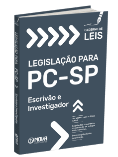 Caderno de Leis da PC-SP - Escrivão e Investigador