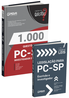 Combo PC-SP - Investigador e Escrivão (Questões + Leis)