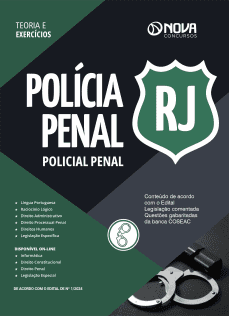 Apostila Polícia Penal - RJ 2024 - Policial Penal