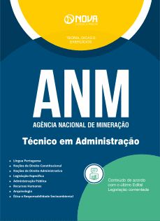 Apostila ANM em PDF 2024 - Técnico Administrativo