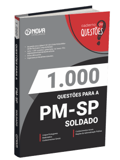 Livro 1.000 Questões Gabaritadas PM-SP - Soldado