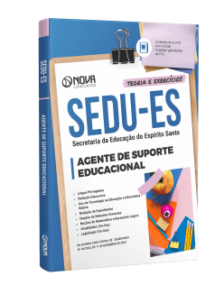 Apostila SEDU-ES 2024 - Agente de Suporte Educacional