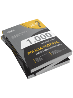 Caderno 1.000 Questões Gabaritadas PF - Agente Administrativo