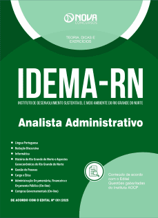 Apostila IDEMA-RN em PDF - Analista Administrativo