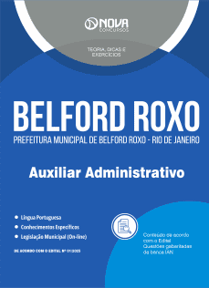 Apostila Prefeitura de Berlford Roxo - RJ em PDF - Auxiliar Administrativo
