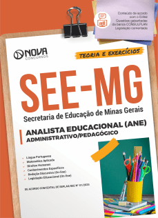 Apostila SEE-MG - Analista Educacional (ANE) - Administrativo/Pedagógico