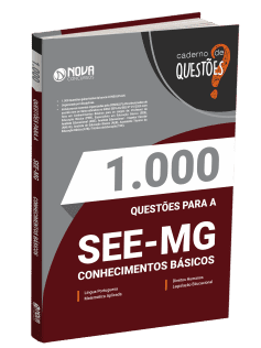 Livro 1.000 Questões Gabaritadas SEE-MG - Conhecimentos Básicos
