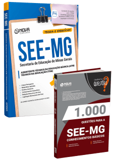 Combo SEE-MG - Assistente Técnico da Educação Básica - (ATB) / Técnico da Educação (TDE)