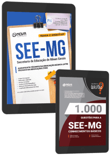 Combo SEE-MG - Assistente Técnico da Educação Básica - (ATB) / Técnico da Educação (TDE)