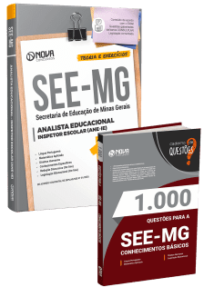 Combo SEE-MG - Analista Educacional - Inspetor Escolar (ANE-IE)