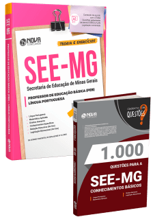 Combo SEE-MG - Professor de Educação Básica (PEB) - Língua Portuguesa