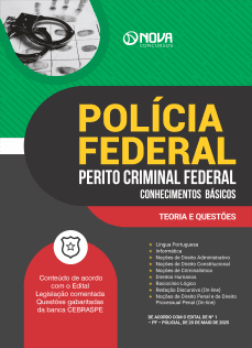 Apostila PF - Perito Criminal Federal - Conhecimentos Básicos