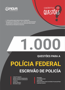 Livro 1.000 Questões Gabaritadas PF - Escrivão de Polícia Federal