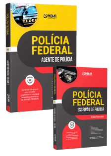 Combo PF 2 x 1 - Apostilas Agente e Escrivão da Polícia Federal