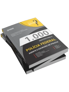Livro 1.000 Questões Gabaritadas PF - Agente e Escrivão de Polícia Federal