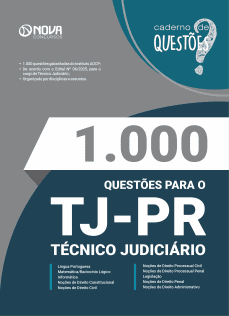 Livro 1.000 Questões Gabaritadas TJ-PR - Técnico Judiciário