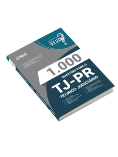 Livro 1.000 Questões Gabaritadas TJ-PR - Técnico Judiciário