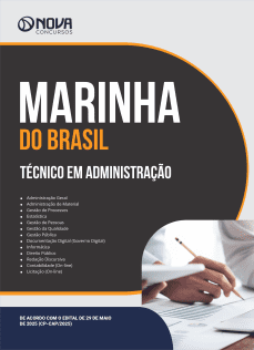 Apostila CAP Marinha em PDF - Técnico em Administração