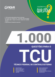 Livro 1.000 Questões Gabaritadas TCU - Técnico Federal de Controle Externo
