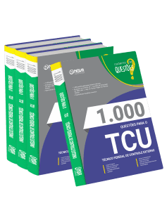 Livro 1.000 Questões Gabaritadas TCU - Técnico Federal de Controle Externo