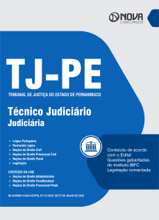Apostila TJ-PE em PDF - Técnico Judiciário - Judiciária