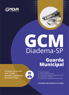 Apostila Prefeitura de Diadema - SP - Guarda Civil Municipal 3ª Classe