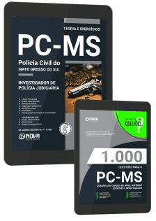 Combo PC-MS - Investigador de Polícia Judiciária
