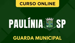 Capa Curso Prefeitura de Paulínia-SP 2026 - Guarda Municipal
