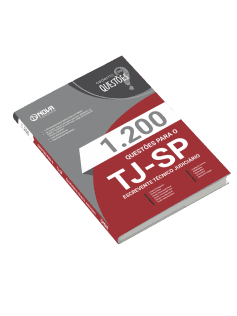 Livro 1.200 Questões Gabaritadas TJ-SP - Escrevente Técnico Judiciário