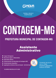 Apostila Prefeitura de Contagem - MG - Assistente Administrativo